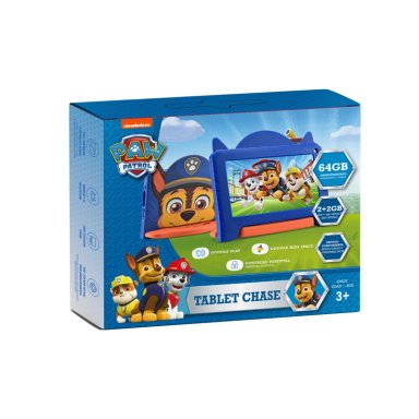 TABLET PARA NIÑOS PAW PATROL CHASE 2-64 GB 7 PULG MULTILASER - 7