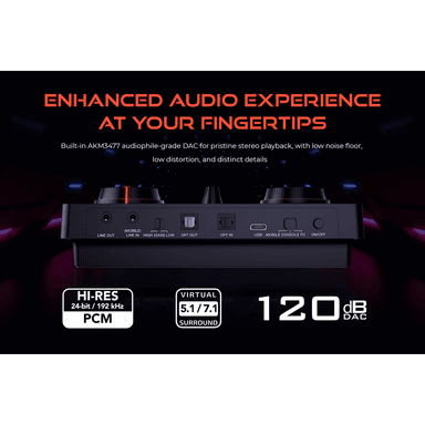 TARJETA DE SONIDO CREATIVE DAC USB SOUND BLASTER GC7 - 9