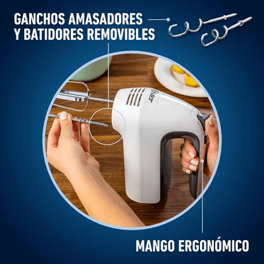 BATIDORA OSTER MANO 6 VELOC TURBO BLANCA - 6