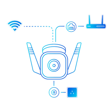CAMARA TP-LINK SEGURIDAD EXTERIOR TAPO C310 - 3