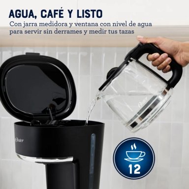 CAFETERA OSTER PROGRAMABLE 12 TAZAS MODELO 2217262 - 8