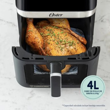 FREIDORA AIR FRYER OSTER 4L VISOR 10 PROG 2204820 - 7