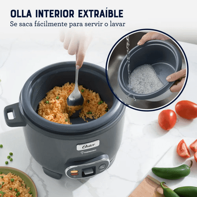 ARROCERA OSTER 10 TAZAS SOFRITO Y VAPORERA MOD 2212407 - 6