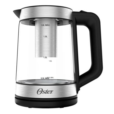 HERVIDOR OSTER VIDRIO 1.8L CON INFUSOR TE 2220521 - 1