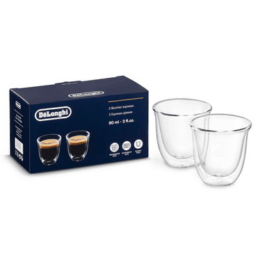 SET VASOS CAFE ESPRESSO DELONGHI 2 UNIDADES 90 ML - 1