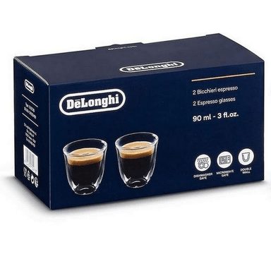 SET VASOS CAFE ESPRESSO DELONGHI 2 UNIDADES 90 ML - 3