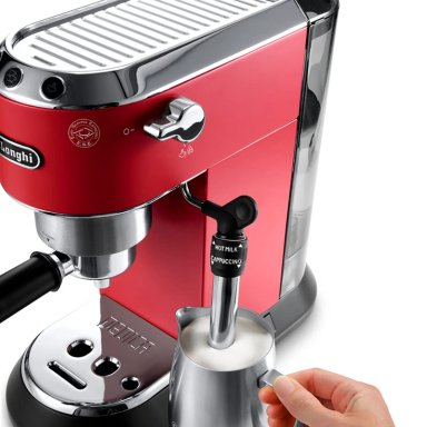 CAFETERA DELONGHI ESPRESSO DEDICA STYLE ROJA - 7