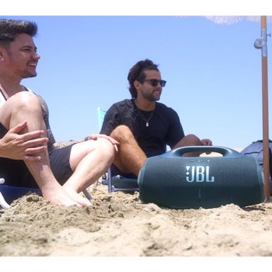 PARLANTE JBL BOOMBOX 4 TIPO BAZOOKA SONIDO POTENTE NEGRO - 4