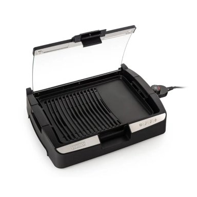 PARRILLA ELECTR THOMAS TH-224 1500W 225C TAPA LIMPIEZA FACIL - 1