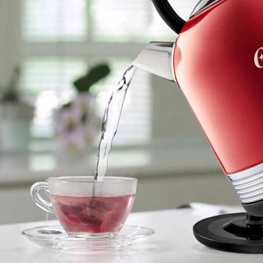 HERVIDOR OSTER ROJO 2,5L TIPO TETERA CON TERMOMETRO ACERO - 7