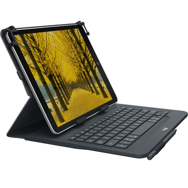ESTUCHE TABLET CON TECLADO LOGITECH 9-10 PARA IPAD Y SAMSUNG - 1