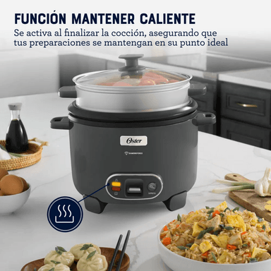 ARROCERA OSTER 12 TAZAS SOFRITO Y VAPORERA MOD 2212406 - 7
