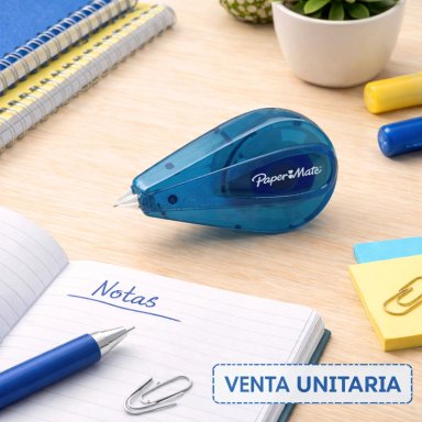 CINTA CORRECTORA PAPER MATE 6M 5MM SECADO INSTANTANEO PRO - 3