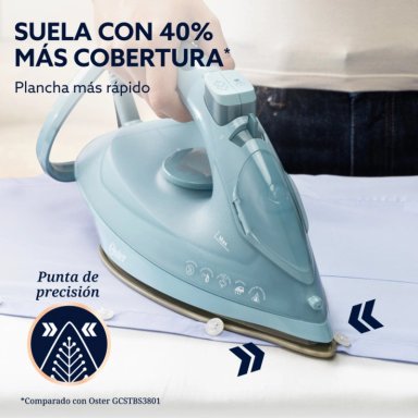 PLANCHA OSTER AEROGLIDE PLUS S7400 VAPOR 200GR 1600W - 8
