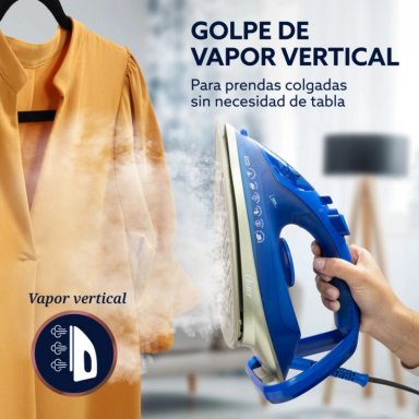 PLANCHA OSTER AEROGLIDE MAX S7800 VAPOR 200G MODO ECO - 6