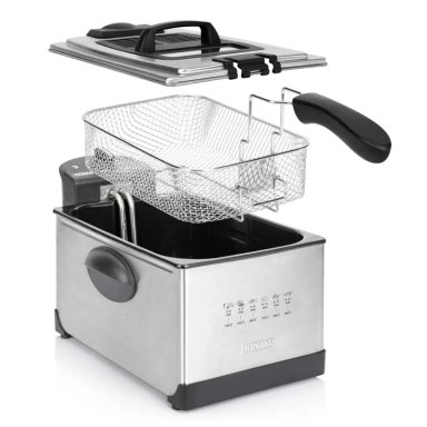 FREIDORA ACEITE THOMAS 5 LITROS 1950W RAPIDA INOX 190C - 4
