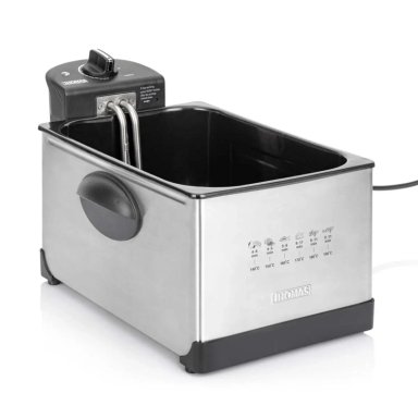 FREIDORA ACEITE THOMAS 5 LITROS 1950W RAPIDA INOX 190C - 10