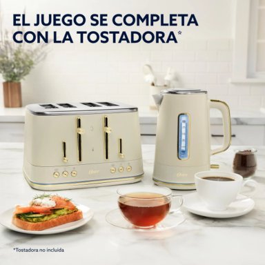 HERVIDOR OSTER PREMIUM BEIGE COLECCION 2026 1,7L LUZ 2000W - 8