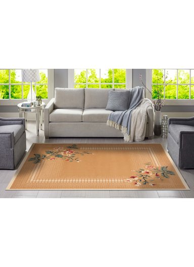 ALFOMBRA CANNON HORTENSIA CLÁSICA TRADICIONAL AMARILLO 150 X 200 CM - 2