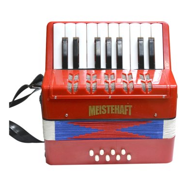 ACORDEON NIÑO 8 BAJOS EN COLOR ROJO MT-3020 MEISTEHAFT - 1