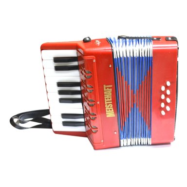 ACORDEON NIÑO 8 BAJOS EN COLOR ROJO MT-3020 MEISTEHAFT - 3