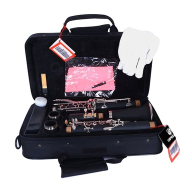 CLARINETE 17 LLAVES CL-17P NEGRO CIPRIANI - 3