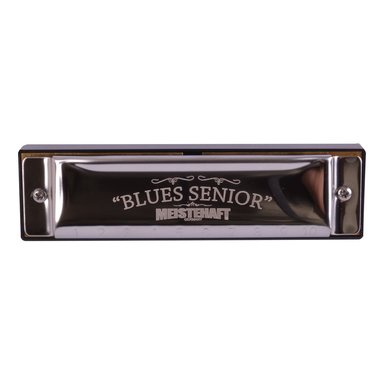 ARMONICA BLUES SENIOR CHROME NOTA C MEISTEHAFT - 1