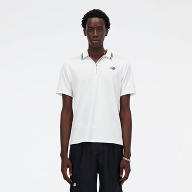 POLERA HOMBRE NEW BALANCE MT41402WT BLANCO - 1