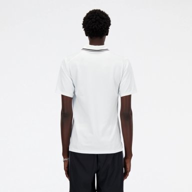 POLERA HOMBRE NEW BALANCE MT41402WT BLANCO - 2