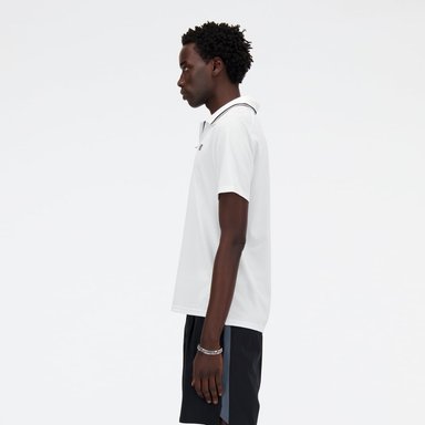POLERA HOMBRE NEW BALANCE MT41402WT BLANCO - 3