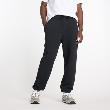 PANTALON JOGGER LIFESTYLE HOMBRE NEW BALANCE NEGRO - 1