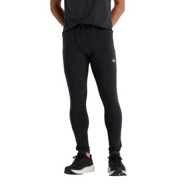 CALZAS LARGAS RUNNING HOMBRE NEW BALANCE SLEEK TIGHT NEGRO - 1