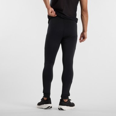 CALZAS LARGAS RUNNING HOMBRE NEW BALANCE SLEEK TIGHT NEGRO - 2
