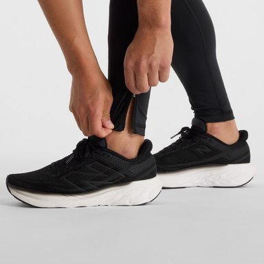 CALZAS LARGAS RUNNING HOMBRE NEW BALANCE SLEEK TIGHT NEGRO - 6