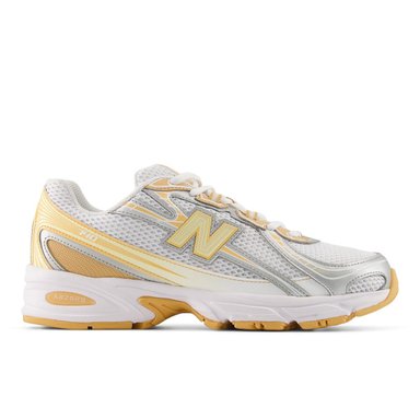 ZAPATILLAS URBANAS UNISEX NEW BALANCE 740 BLANCA/AMARILLO - 1