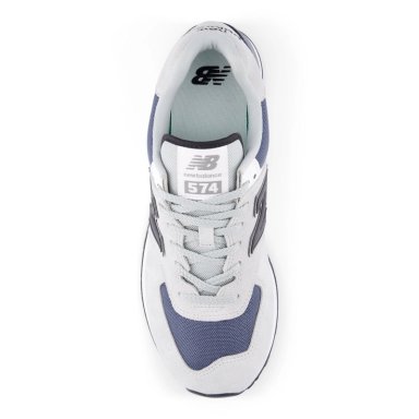 ZAPATILLAS URBANAS UNISEX NEW BALANCE 574 BLANCA/AZUL - 3