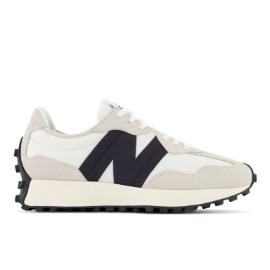 ZAPATILLAS URBANA MUJER NEW BALANCE 327 BLANCAS/NEGRAS - 1