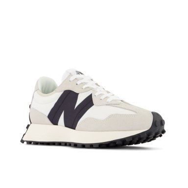 ZAPATILLAS URBANA MUJER NEW BALANCE 327 BLANCAS/NEGRAS - 4