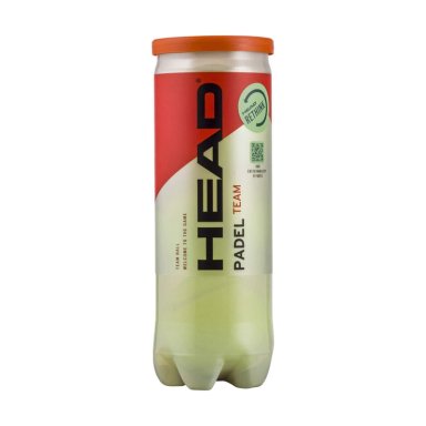 TARRO DE PELOTAS HEAD 3B PADEL AMARILLO - 1
