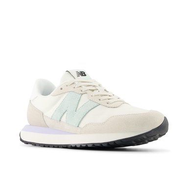 ZAPATILLAS URBANAS MUJER NEW BALANCE 237 BEIGE/CELESTE - 4