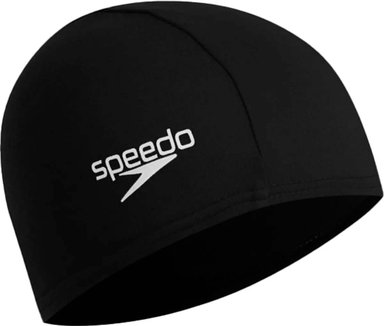 GORRO NATACION UNISEX SPEEDO POLYESTER CAP NEGRO - 1