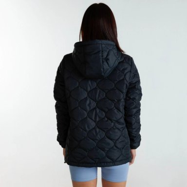 PARKA OUTDOOR MUJER NEW BALANCE NEGRA - 3