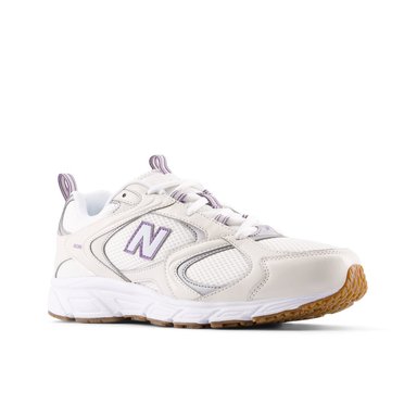 ZAPATILLAS URBANAS UNISEX NEW BALANCE 408 BEIGE/BLANCA - 4