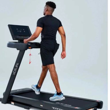 TROTADORA CAMINADORA BLU FIT  TITAN S POWERTOUCH TM 4000S - 9