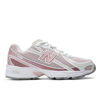 ZAPATILLAS URBANAS UNISEX NEW BALANCE 740 ROSADA/BLANCAS - 1
