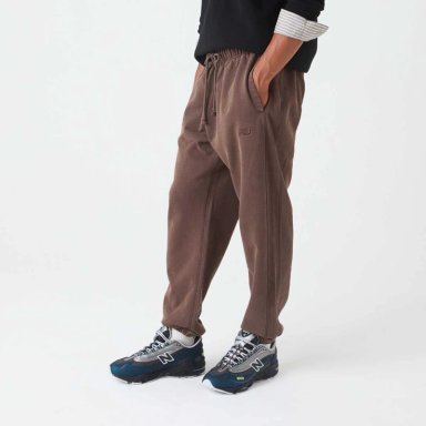 PANTALON LIFESTYLE HOMBRE NEW BALANCE ATHLETICS JOGGER CAFE - 3