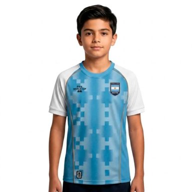 CAMISETA FUTBOL NIÑOS FEXPRO FIFA FANWEAR ROTW ARGENTINA - 1