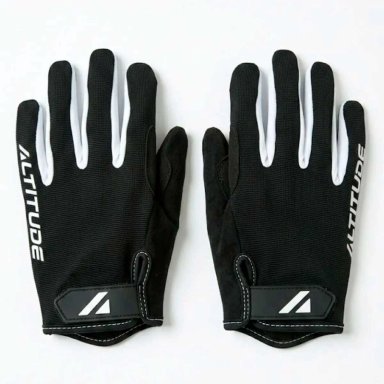GUANTE CICLISMO HOMBRE ALTITUDE MTB LONG FINGER NEGRO - 1
