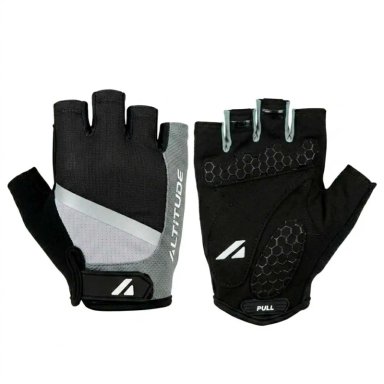 GUANTE CICLISMO HOMBRE ALTITUDE MTB SHORT FINGER NEGRO - 1