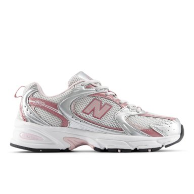 ZAPATILLAS URBANAS UNISEX NEW BALANCE 530 GRIS/ROSADA - 1